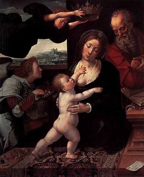 Bernard van orley Holy Family